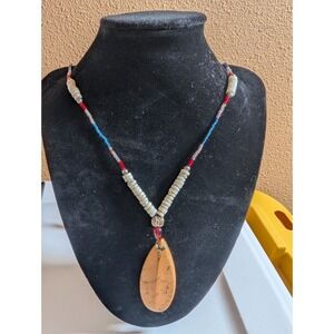 Yakama Nation Native American  shell pendant necklace Yakima